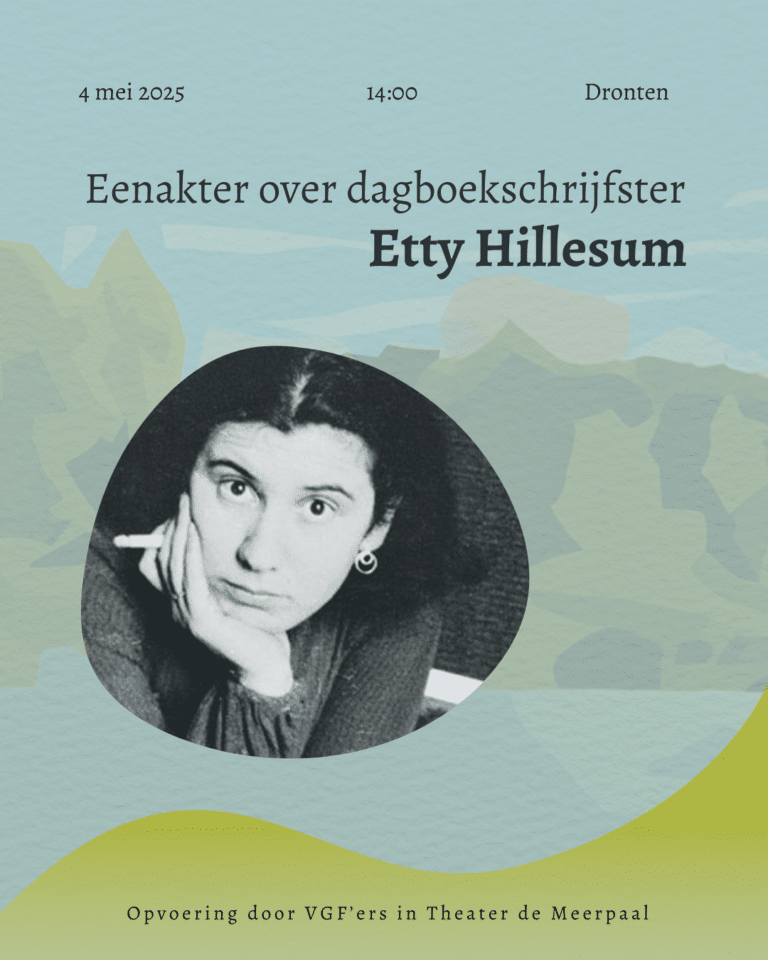 Eenakter over dagboekschrijfster Etty Hillesum