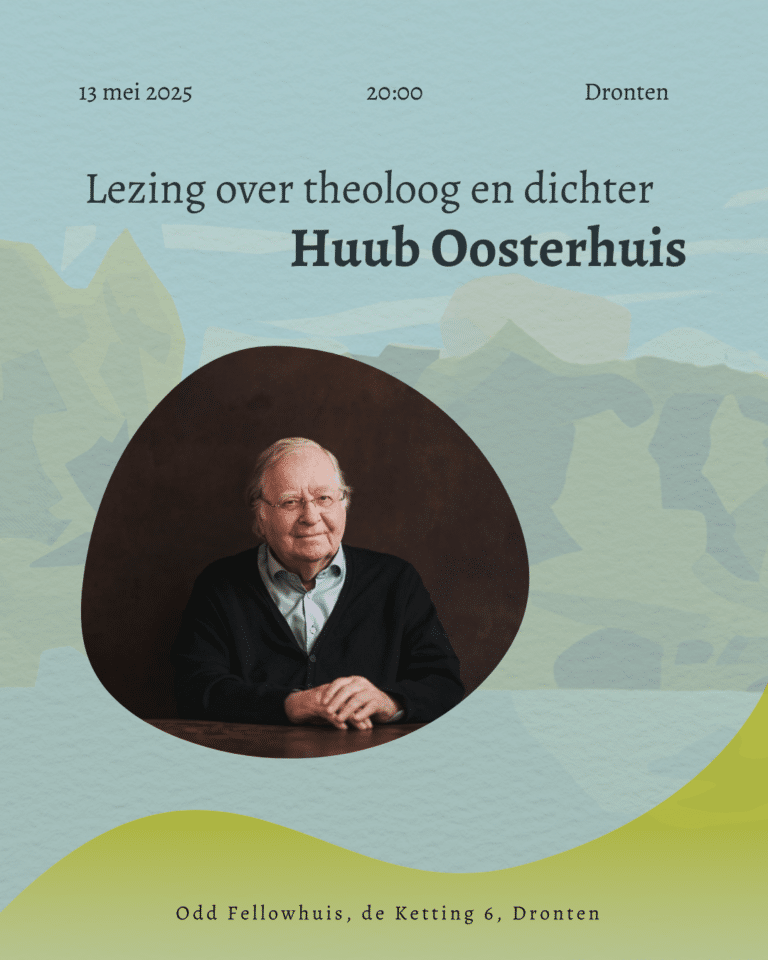Lezing over theoloog en dichter Huub Oosterhuis – met zijn biograaf Marc van Dijk