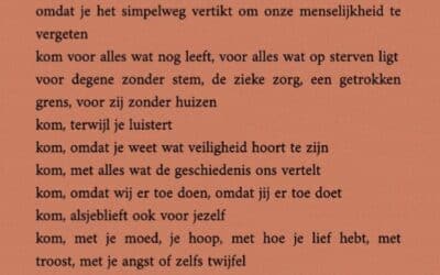 Gedicht over hoop